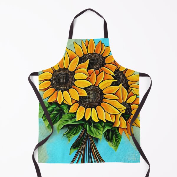 Item preview, Sunflower bouquet artwork designed and sold by gramizzia.