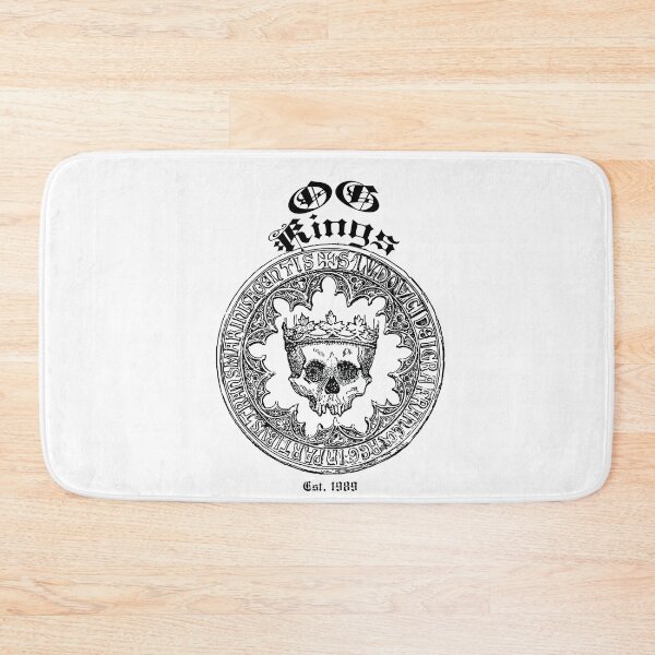 Item preview, 'OG Kings' King's Skull Design - Retro Illustration Design for T-shirts, mugs, phone cases and other accessories designed and sold by Ridiculam Toga.