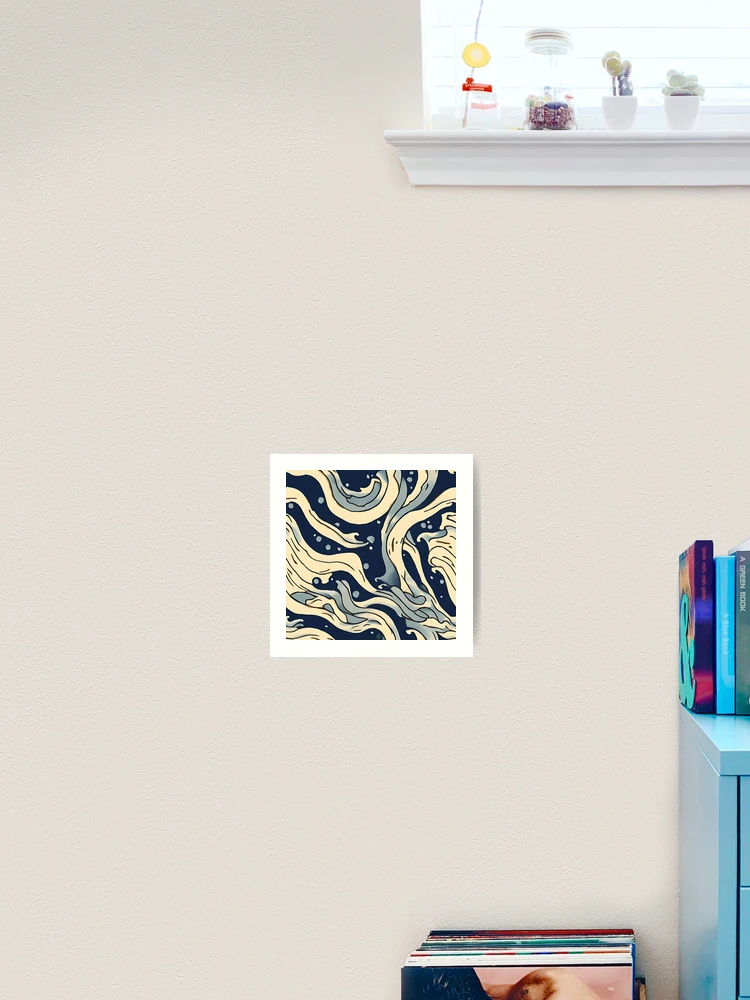 Thumbnail 2 of 3, Art Print, "Oceanic Abstract" Pattern Design   designed and sold by Litheon.