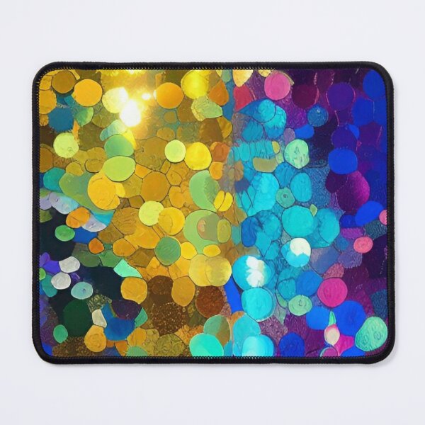 Item preview, Colorful Abstract Psychedelic Geometrical Splatter Paint Pattern Design designed and sold by bandjdesigns.