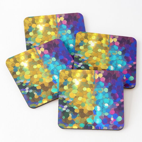 Item preview, Colorful Abstract Psychedelic Geometrical Splatter Paint Pattern Design designed and sold by bandjdesigns.