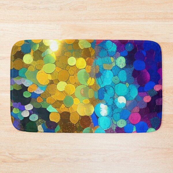 Item preview, Colorful Abstract Psychedelic Geometrical Splatter Paint Pattern Design designed and sold by bandjdesigns.