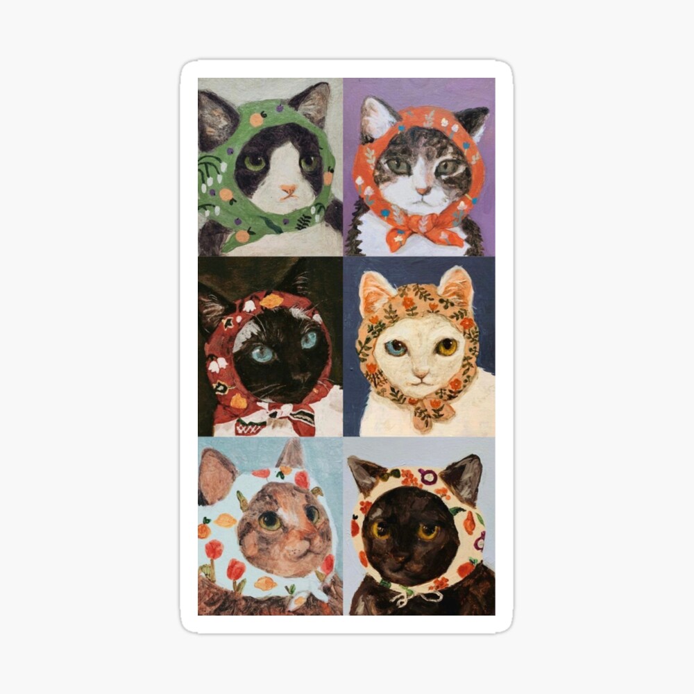 Picasso Cats Scarf