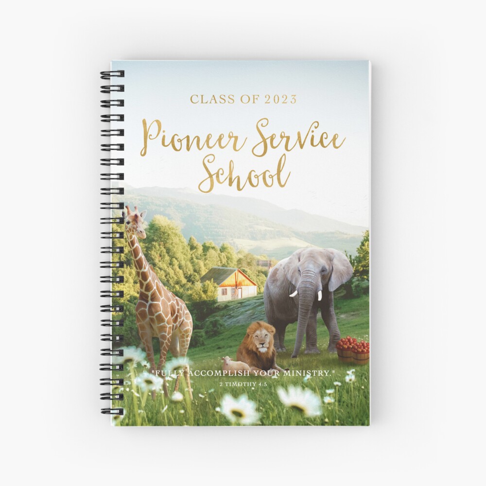 Pioneer Service School (Class of 2023) Spiral Notebook