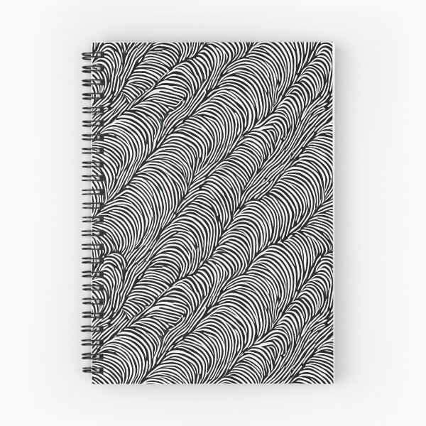 Item preview, Abstract Black and White Wave Pattern Design  designed and sold by Litheon.