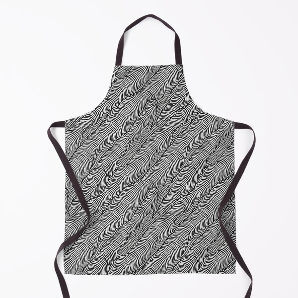 Item preview, Abstract Black and White Wave Pattern Design  designed and sold by Litheon.