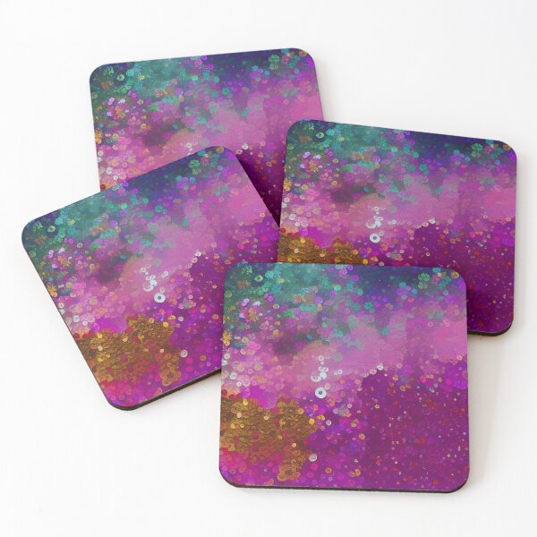 Item preview, Colorful Abstract Psychedelic Geometrical Splatter Paint Pattern Design designed and sold by bandjdesigns.