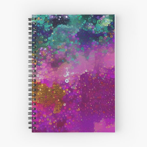 Item preview, Colorful Abstract Psychedelic Geometrical Splatter Paint Pattern Design designed and sold by bandjdesigns.