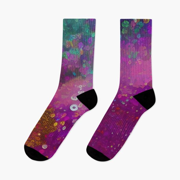 Item preview, Colorful Abstract Psychedelic Geometrical Splatter Paint Pattern Design designed and sold by bandjdesigns.
