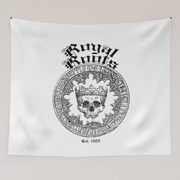 Item preview, 'Royal Roots' King's Skull Design - Retro Illustration Design for T-shirts, mugs, phone cases and other accessories designed and sold by Ridiculam Toga.