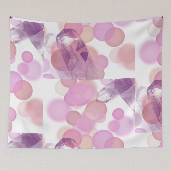 Item preview, Pink Bubbles & Amethyst designed and sold by Niniannebast.