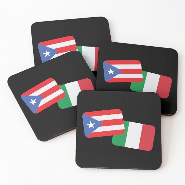 Item preview, Italian American Flags Icon Emoji designed and sold by PrintPortal.