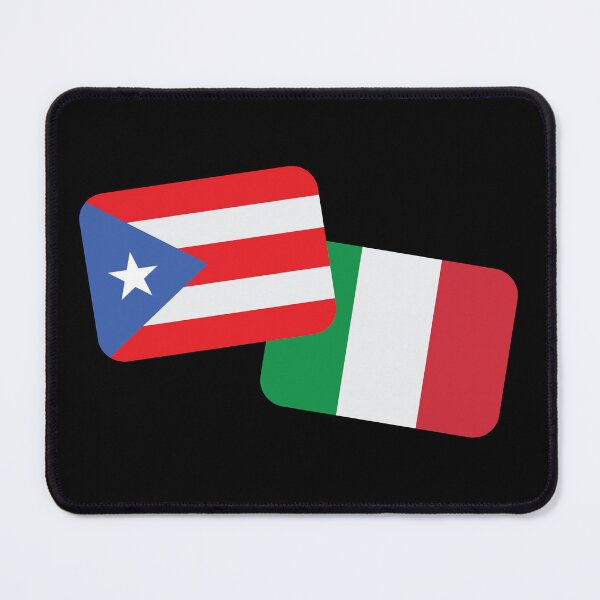 Item preview, Italian American Flags Icon Emoji designed and sold by PrintPortal.