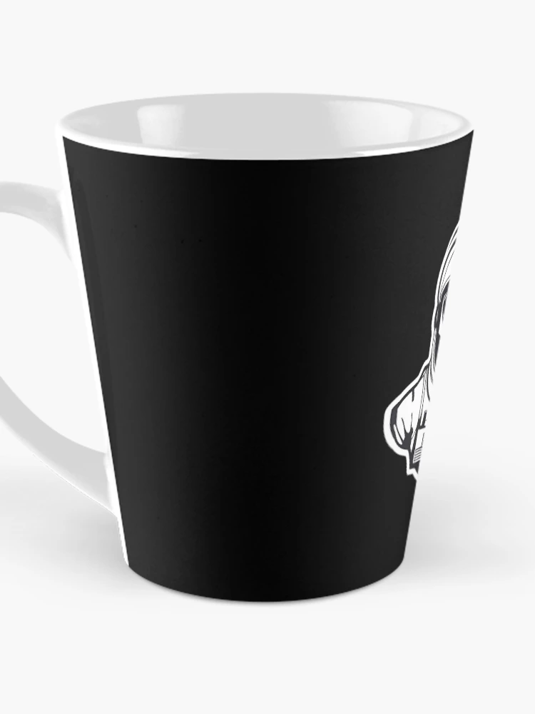 Thumbnail 3 of 4, Coffee Mug, Cosmic Skeleton: Exploring the Final Frontier Sticker Design designed and sold by Litheon.
