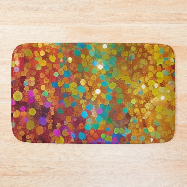 Item preview, Colorful Abstract Psychedelic Geometrical Splatter Paint Pattern Design designed and sold by bandjdesigns.