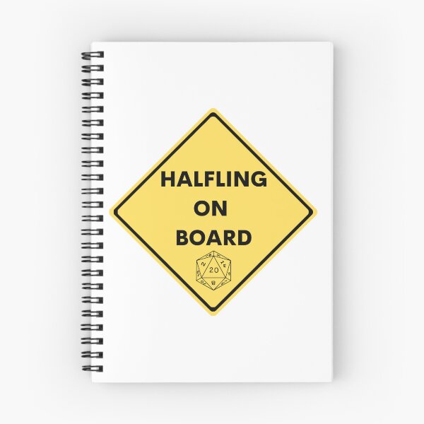 Item preview, HALFLING ON BOARD DND designed and sold by budgetnudest.