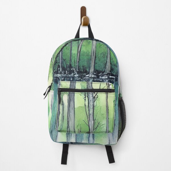 Item preview, Forest Reflection Original Watercolor Art designed and sold by viewgraphics.