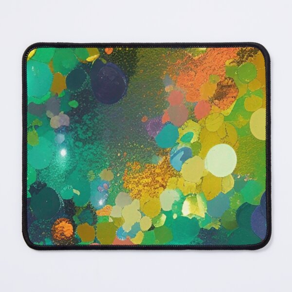 Item preview, Colorful Abstract Psychedelic Geometrical Splatter Paint Pattern Design designed and sold by bandjdesigns.