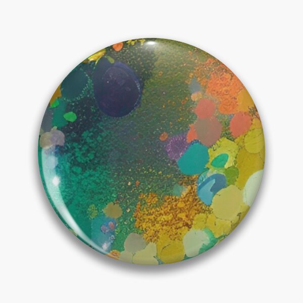 Item preview, Colorful Abstract Psychedelic Geometrical Splatter Paint Pattern Design designed and sold by bandjdesigns.