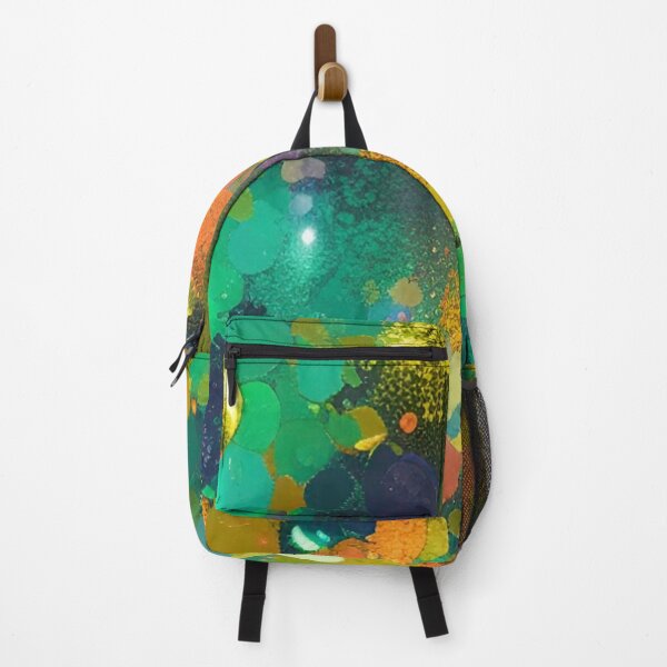 Item preview, Colorful Abstract Psychedelic Geometrical Splatter Paint Pattern Design designed and sold by bandjdesigns.