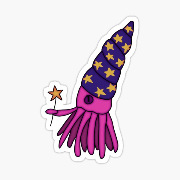 Wizard Orthoceras Sticker