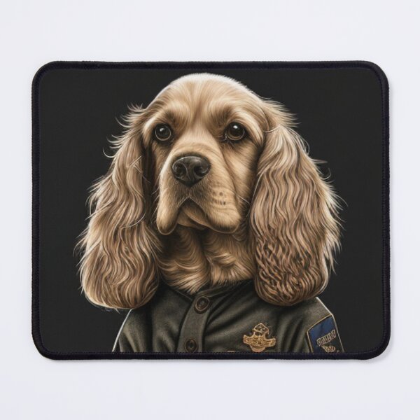 Item preview, Cocker Spaniel Police Officer: Fun and Whimsical Design designed and sold by nmichom.
