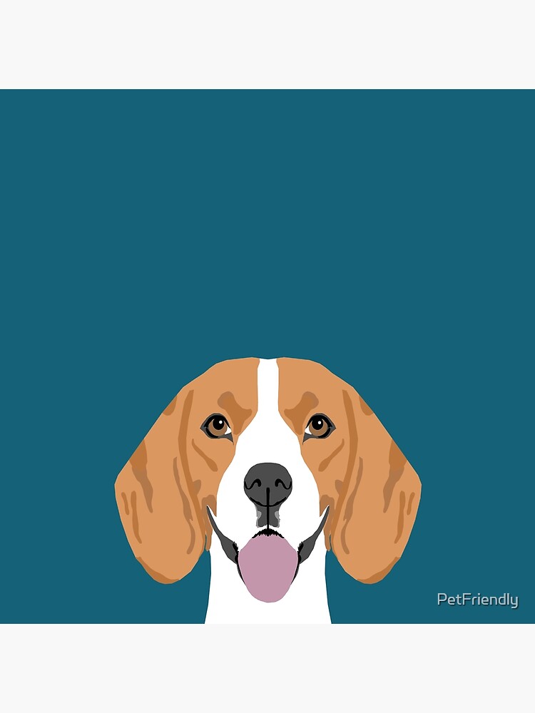Lennon - Beagle gifts for pet owners and dog person with a beagle by PetFriendly