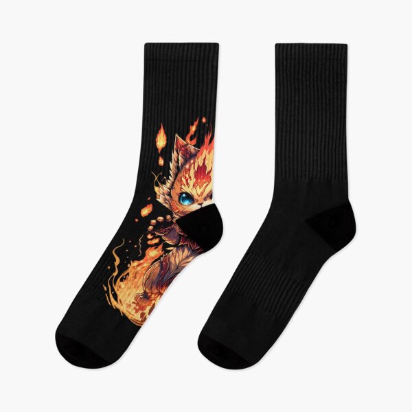 Item preview, Calcifer The Fire Cat. designed and sold by Ajolan.