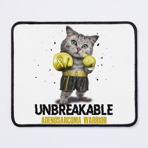 Item preview, Adenosarcoma Warrior - UNBREAKABLE - Adenosarcoma Ribbon designed and sold by EdithShop59.