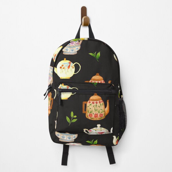 Item preview, Flower Teapots and Green Tea Leaves designed and sold by silviaol.