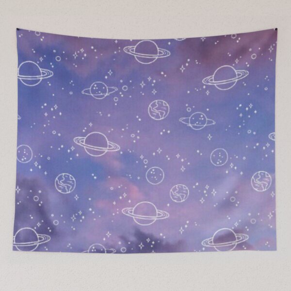 Item preview, Planets in the Sky designed and sold by Candy-heroin.