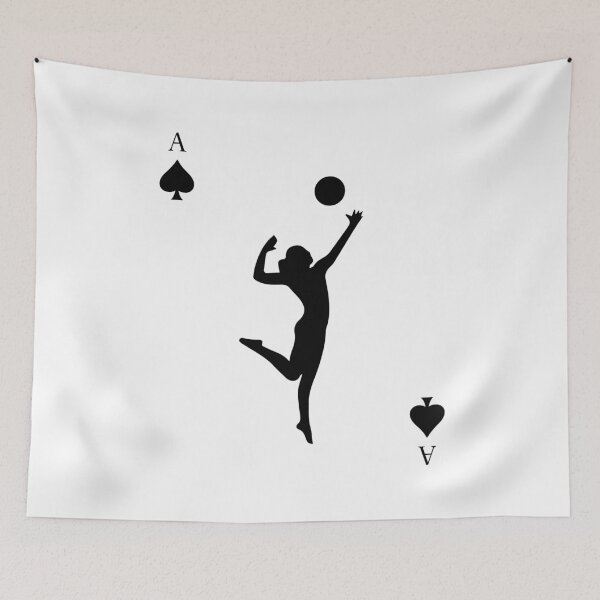 Item preview, Volleyball Ace of Courts Funny  designed and sold by Seas Wanda.