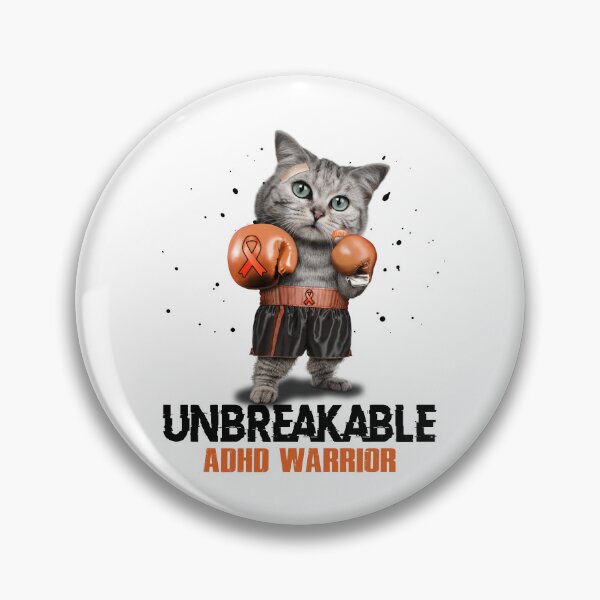 Item preview, ADHD Warrior - UNBREAKABLE - ADHD Ribbon designed and sold by EdithShop59.
