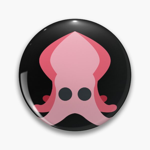 Item preview, Pink Squid Emoji Icon designed and sold by PrintPortal.