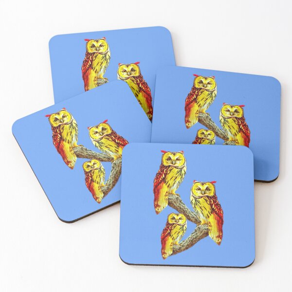 Item preview, Three Fantasy Owls designed and sold by LoneAngel.
