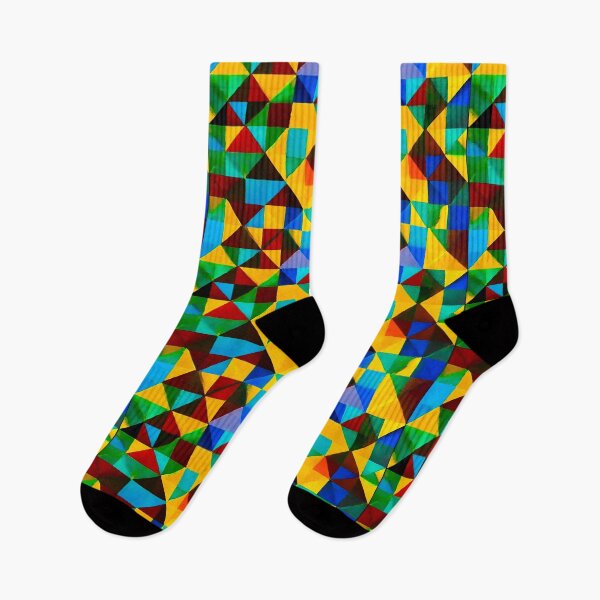 Item preview, Multicolor square pattern 5 designed and sold by shrolts.