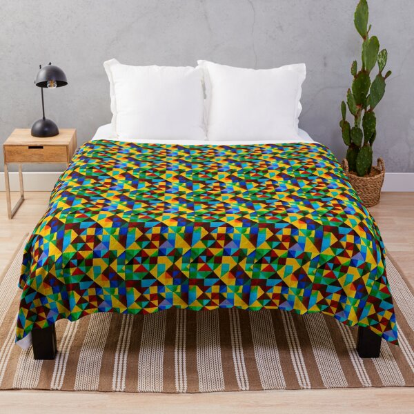 Item preview, Multicolor square pattern 5 designed and sold by shrolts.
