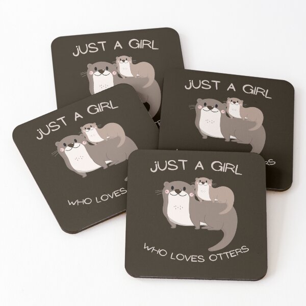 Item preview, Just A Girl Who Loves Otters designed and sold by GypsyGarou.