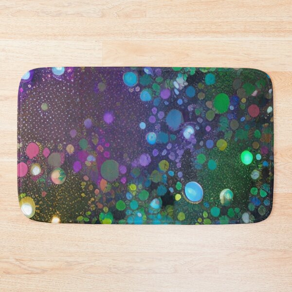 Item preview, Colorful Abstract Psychedelic Geometrical Splatter Paint Pattern Design designed and sold by bandjdesigns.