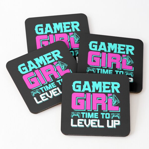 Item preview, Gamer Girl Time To Level Up Pink designed and sold by SamuraiGaming.