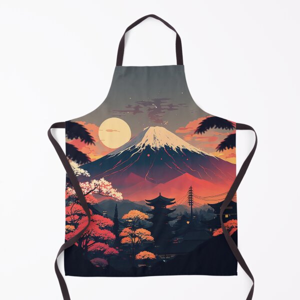 Item preview, Mountain Beautiful Sunset Art Fuji Mountain designed and sold by T-landa.