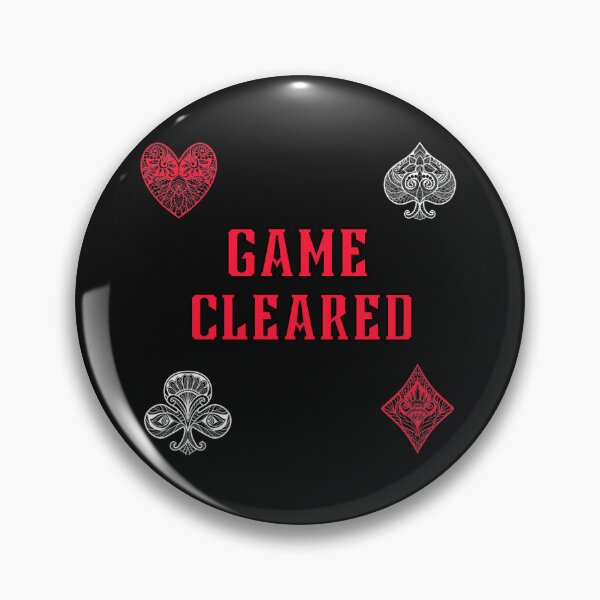 Item preview, Game Cleared - Alice In Borderland Quote designed and sold by ChaosReigns91.