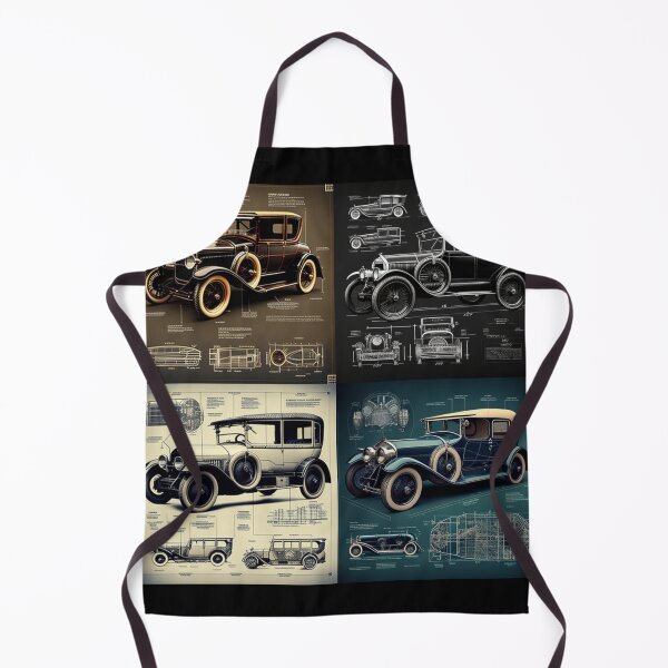 Item preview, 1920s Car with Technical and Sophisticated Diagrammatic Style designed and sold by nmichom.