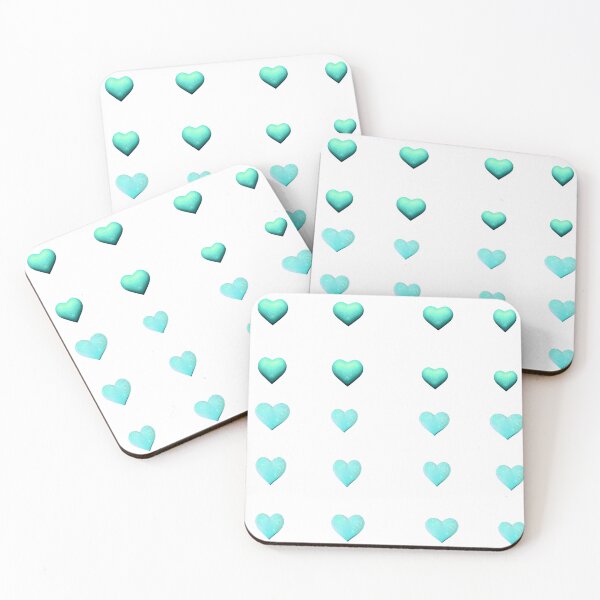 Item preview, Teal Heart Valentine's Day Pack designed and sold by Naomi Gutierrez Parrish.