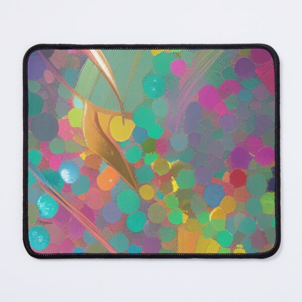 Item preview, Colorful Abstract Psychedelic Geometrical Splatter Paint Pattern Design designed and sold by bandjdesigns.