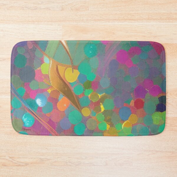 Item preview, Colorful Abstract Psychedelic Geometrical Splatter Paint Pattern Design designed and sold by bandjdesigns.