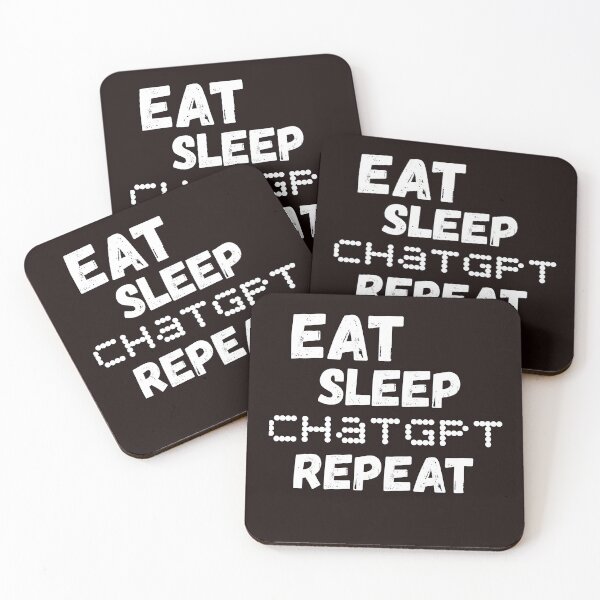 Item preview, Eat Sleep ChatGPT  designed and sold by abudesigner.