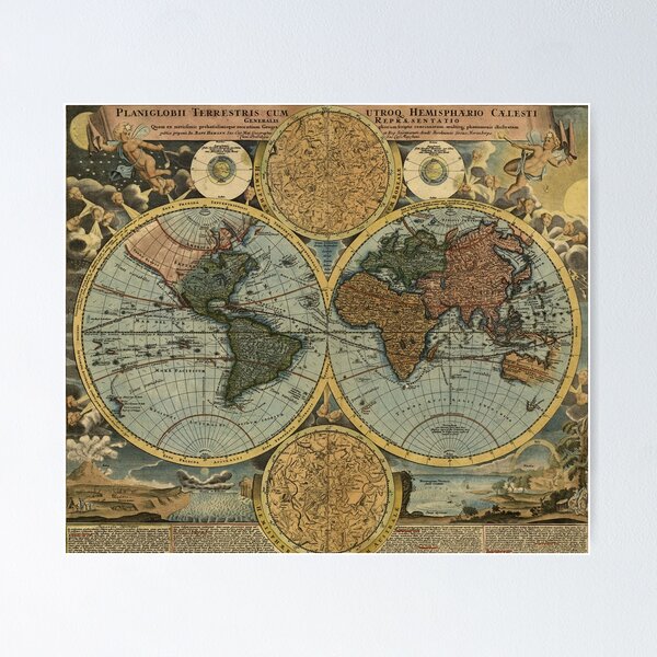 Vintage Map of world Mappe Monde Carte Universelle De La Terre Jigsaw Puzzle  by Vintage Collectables - Fine Art America