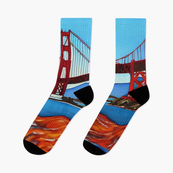 Item preview, Golden Gate Bridge, City Landscape, California Art, San Francisco Artwork designed and sold by viewgraphics.