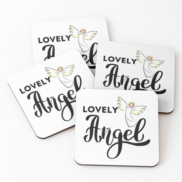 Item preview, cute little angel with love designed and sold by ColourTrials.